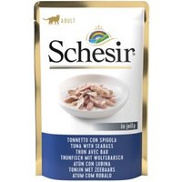 Schesir 12 x 85g Thunfisch mit Wolfsbarsch von Schesir