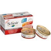 Schesir 24x50 g Huhn mit Ente, Im eigenen Saft von Schesir