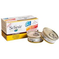 Schesir 24x50 g Huhn mit Reis, Im eigenen Saft von Schesir