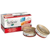 Schesir 24x50g Thunfisch mit Garnelen, in Gelee von Schesir