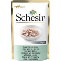 Schesir Adult 12x85g Thunfisch mit Goldbrasse von Schesir
