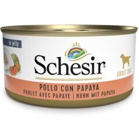 Schesir Adult 18x150g Huhn mit Papaya Schesir Adult 18x150g Huhn mit Papaya von Schesir