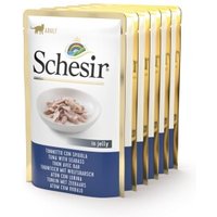 Schesir Adult 6x85g Thunfisch mit Wolfsbarsch von Schesir