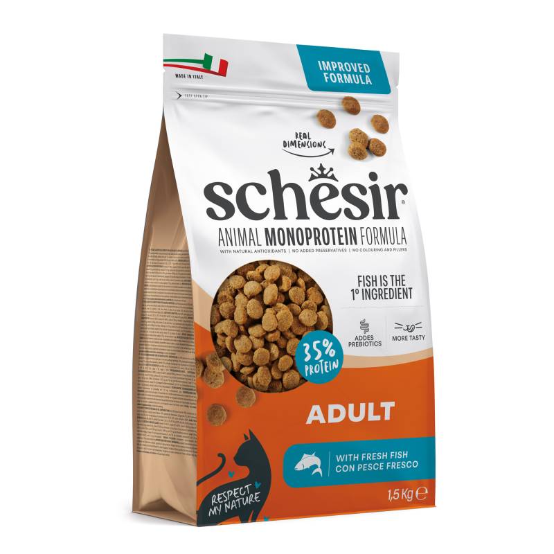 Schesir Adult Monoprotein mit Fisch - 1,5 kg Schesir Adult Monoprotein mit Fisch - 1,5 kg von Schesir