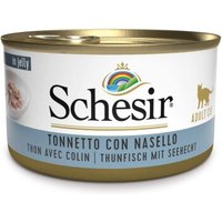 Schesir Adult Thunfisch mit Seehecht 20x85g Schesir Adult Thunfisch mit Seehecht 20x85g von Schesir