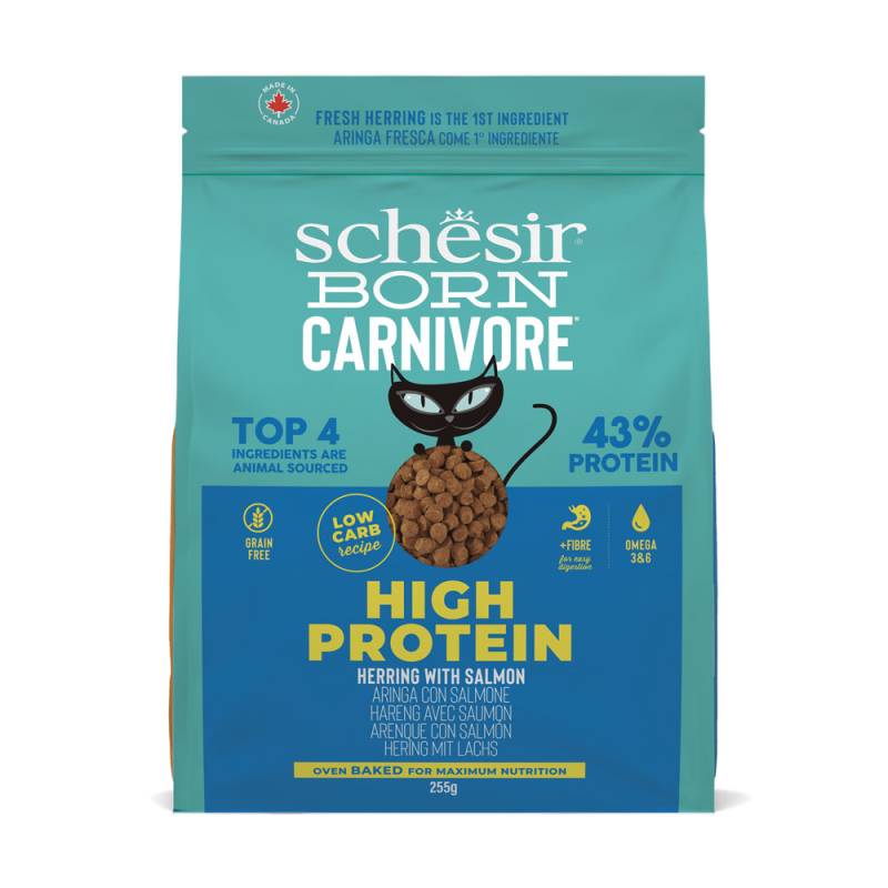 Schesir Born Carnivore High Protein Hering mit Lachs - 255 g von Schesir