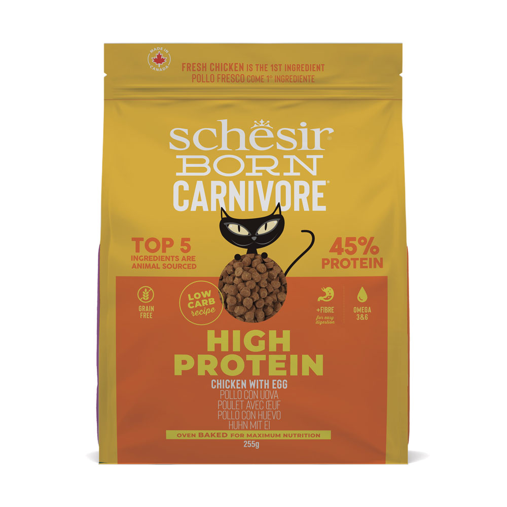 Schesir Born Carnivore High Protein Huhn mit Ei - Sparpaket: 2 x 255 g Schesir Born Carnivore High Protein Huhn mit Ei - Sparpaket: 2 x 255 g von Schesir