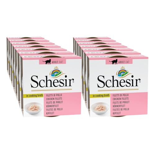 Schesir Brühe Hühnerfilet, 14er Pack (14 x 70 g) von Schesir