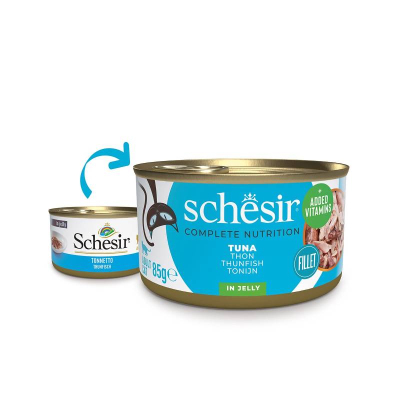 Schesir Cat Complete Thunfisch in Jelly 12x85 g von Schesir