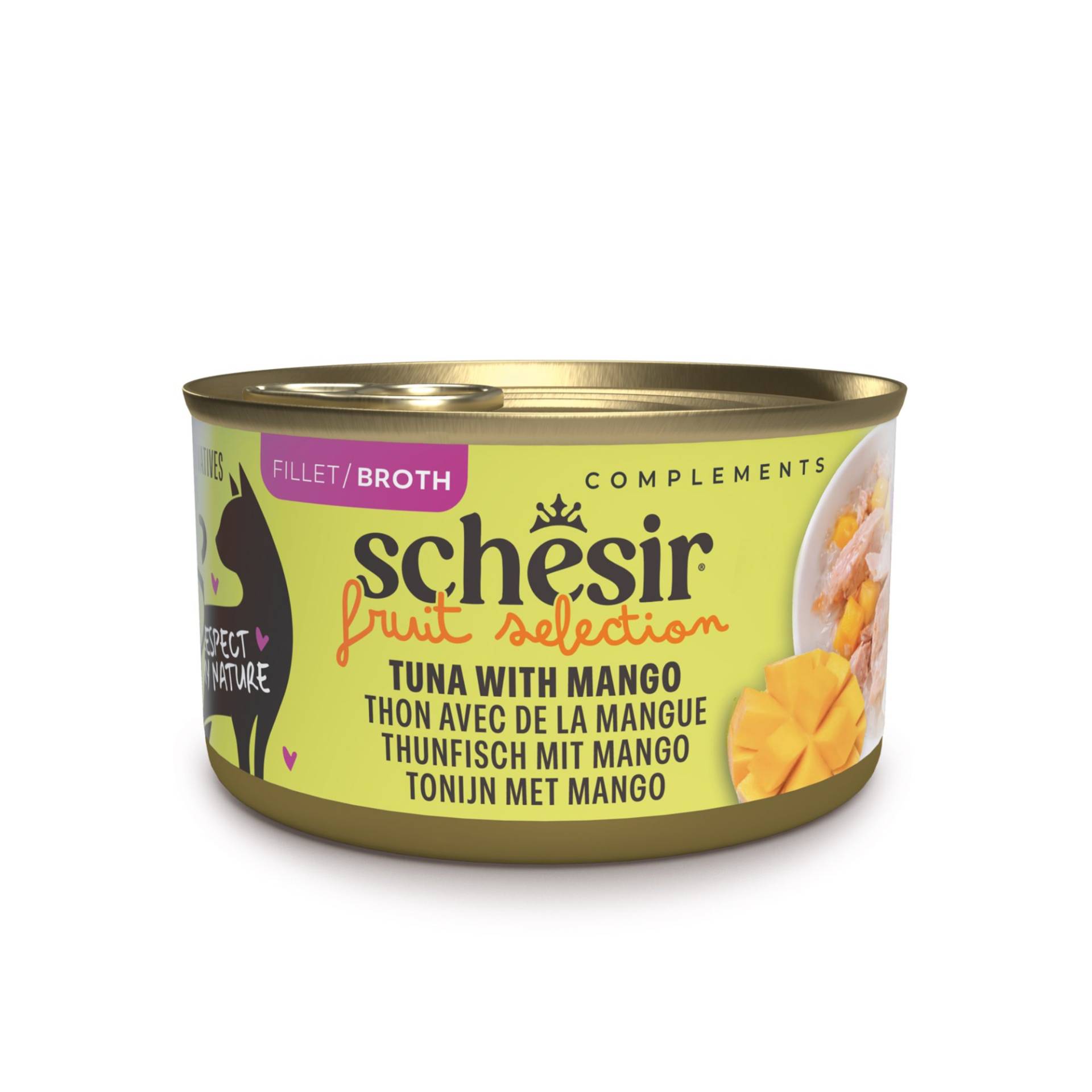 Schesir Cat Fruit Selection 12 x 75 g - Thunfisch und Ananas in Gelee Schesir Cat Fruit Selection 12 x 75 g - Thunfisch und Ananas in Gelee von Schesir