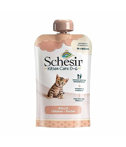 Schesir Cat Kitten Cream Huhn 150g von Schesir