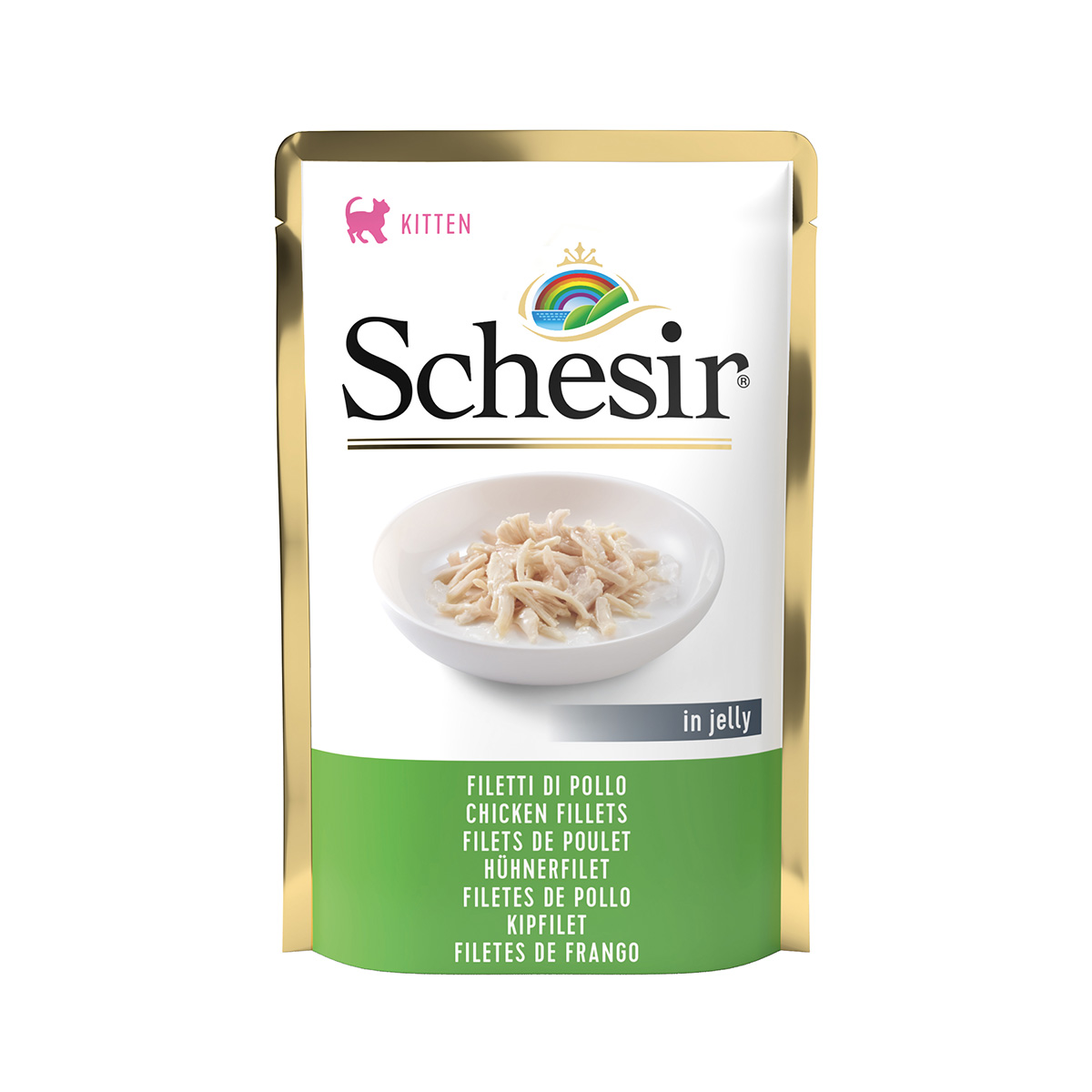 Schesir Cat Kitten Hühnerfilet 20x85g von Schesir