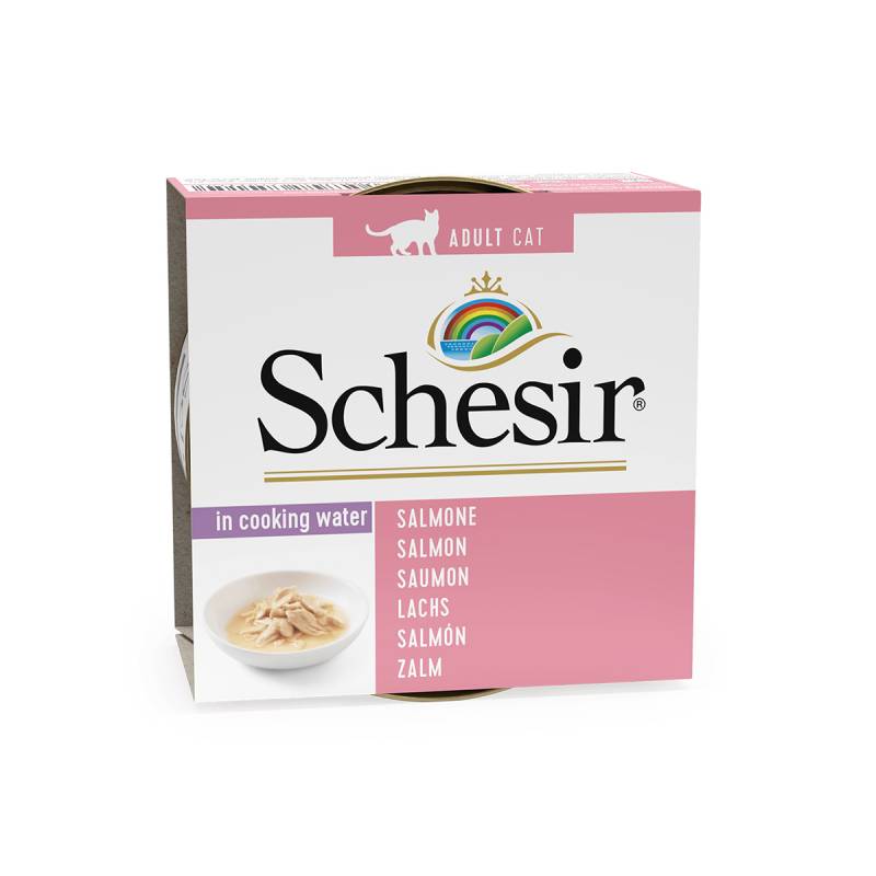 Schesir Cat Natural Lachs 24x85g von Schesir