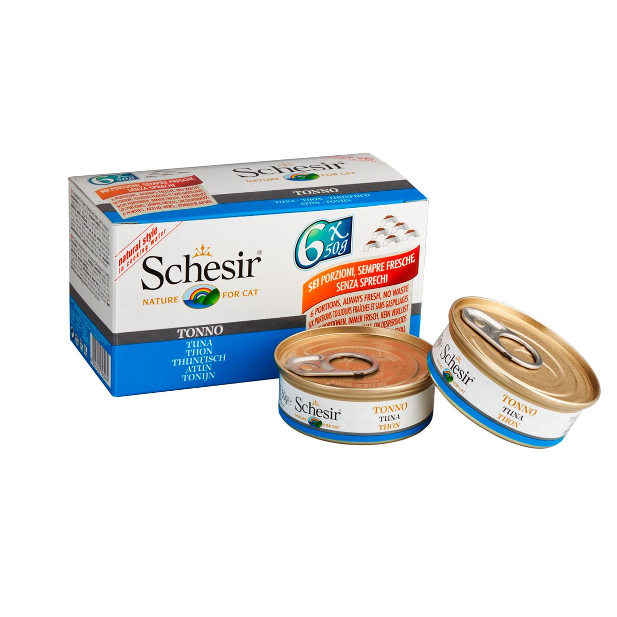 Schesir Cat Natural Thunfisch Multipack 24x50g von Schesir