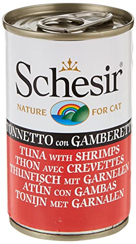 Schesir Cat Thunfisch mit Garnelen (1 x 140 g) von Schesir