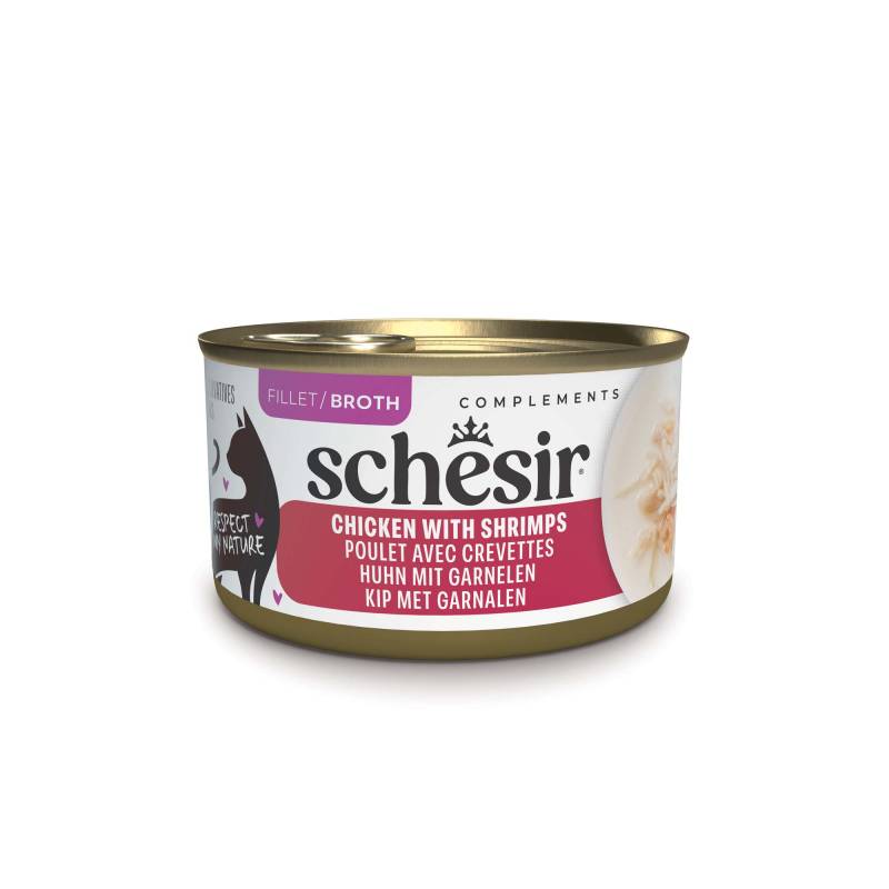 Schesir Complements in Brühe 12 x 70 g - Huhn mit Garnelen Schesir Complements in Brühe 12 x 70 g - Huhn mit Garnelen von Schesir