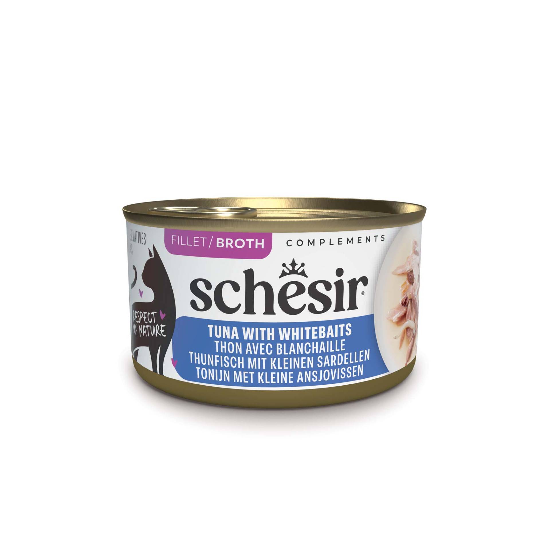 Schesir Complements in Brühe 12 x 70 g - Thunfisch mit Sardellen Schesir Complements in Brühe 12 x 70 g - Thunfisch mit Sardellen von Schesir
