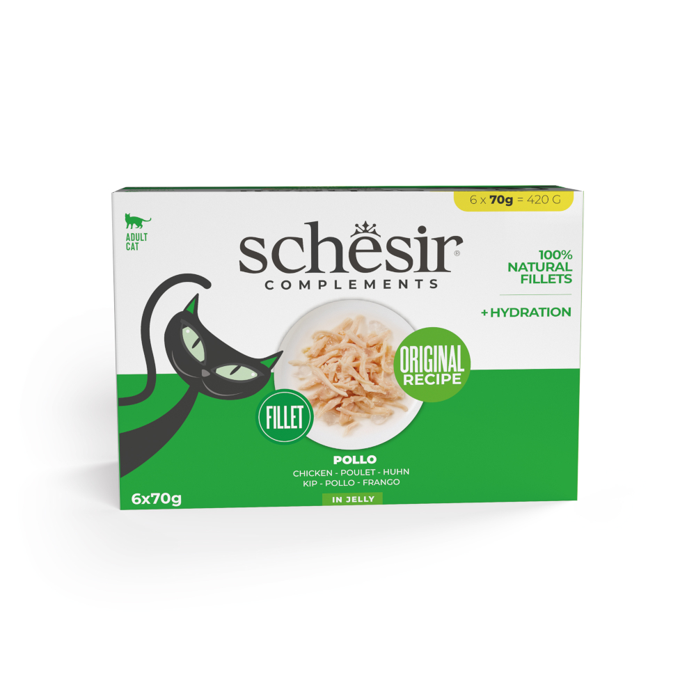 Schesir Complements in Gelee 6 x 70 g - Huhn Schesir Complements in Gelee 6 x 70 g - Huhn von Schesir