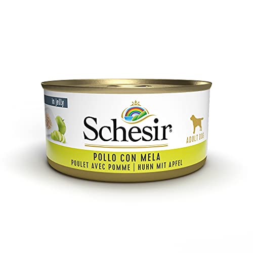 Schesir Dog Fruit Hühnerfilet mit Apfel, Hundefutter nass mit Früchten, 18 Dosen x 150 g Schesir Dog Fruit Hühnerfilet mit Apfel, Hundefutter nass mit Früchten, 18 Dosen x 150 g von Schesir