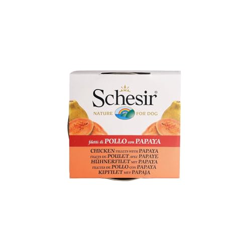 Schesir Dog Huhn m.Papaya150gD Schesir Dog Huhn m.Papaya150gD von Schesir