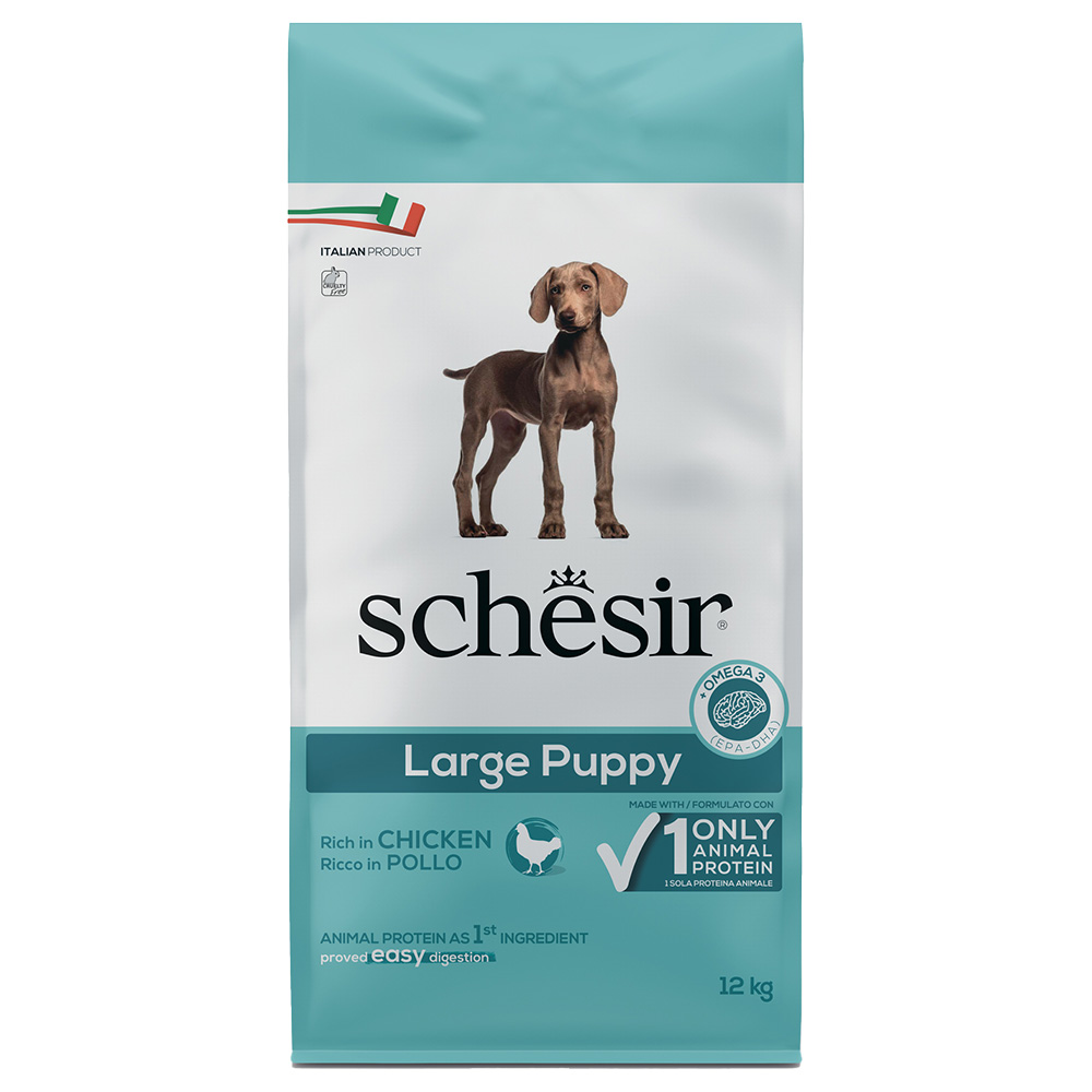 Schesir Dog Large Puppy mit Huhn - 12 kg Schesir Dog Large Puppy mit Huhn - 12 kg von Schesir