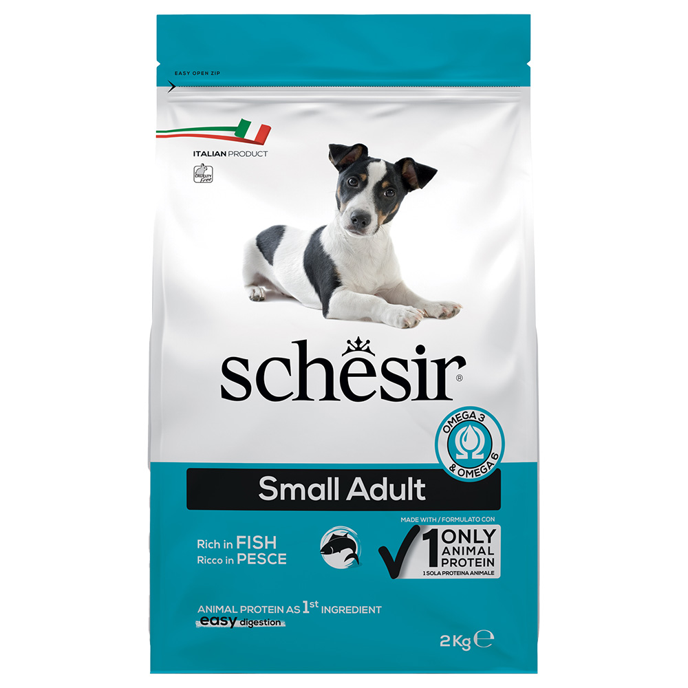 Schesir Dog Small Adult mit Fisch - Sparpaket: 2 x 2 kg Schesir Dog Small Adult mit Fisch - Sparpaket: 2 x 2 kg von Schesir