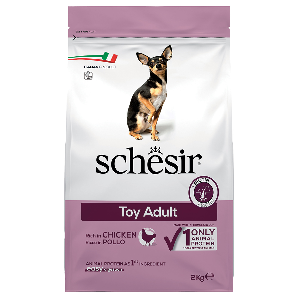 Schesir Dog Toy Adult mit Huhn - Sparpaket: 2 x 2 kg Schesir Dog Toy Adult mit Huhn - Sparpaket: 2 x 2 kg von Schesir