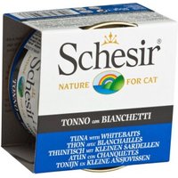 Schesir Gelee 12x85g Thunfisch mit kleinen Sardellen von Schesir