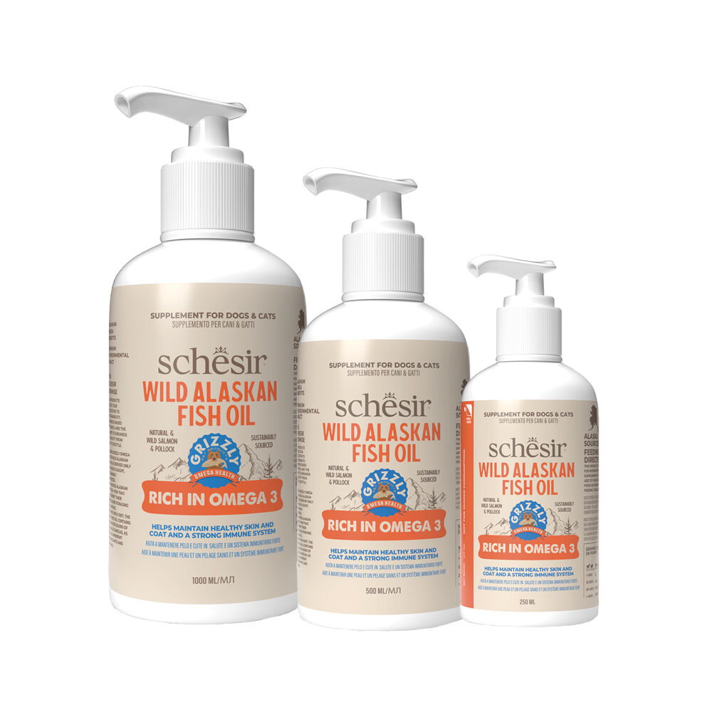 Schesir Grizzly Wild Alaskan Fischöl - 250 ml von Schesir