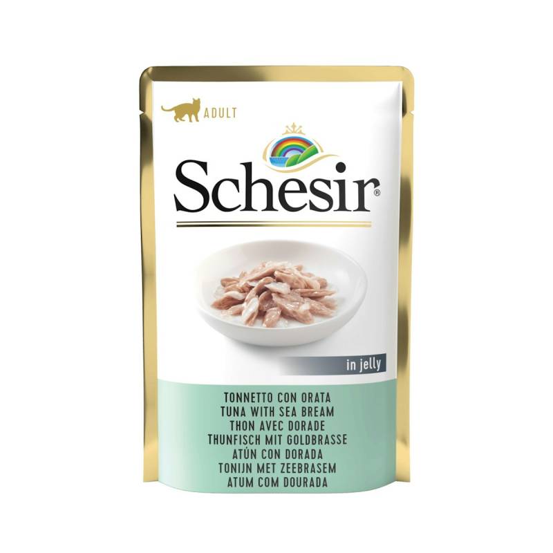 Schesir Jelly Dose 85 Gramm Katzennassfutter von Schesir