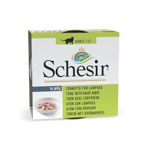 Schesir Katze aus Gelee, 85 g, Thunfisch und Lampuga Schesir Katze aus Gelee, 85 g, Thunfisch und Lampuga von Schesir