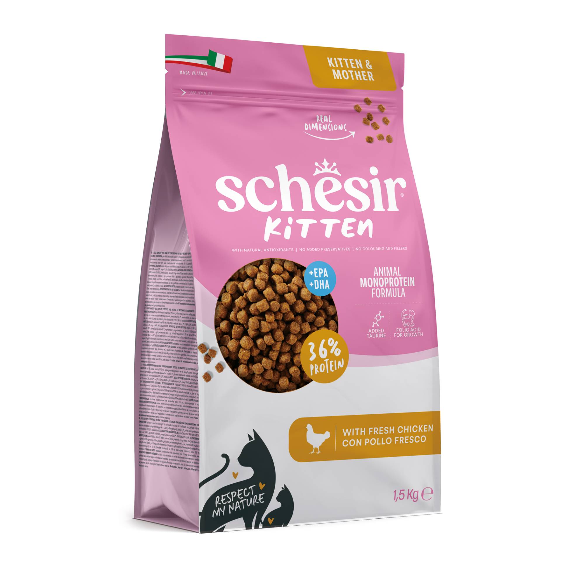 Schesir Kitten mit Huhn - 1,5 kg Schesir Kitten mit Huhn - 1,5 kg von Schesir