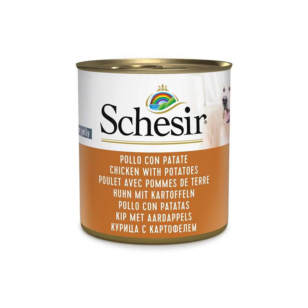 Schesir Nassfutter 6 x 285 g  - Huhn mit Kartoffeln von Schesir