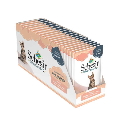 Schesir Nassfutter Kitten - Huhn - 20 x 85 g Schesir Nassfutter Kitten - Huhn - 20 x 85 g von Schesir