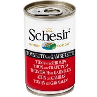 Schesir Natural Thunfisch mit Garnelen 8x140 g von Schesir