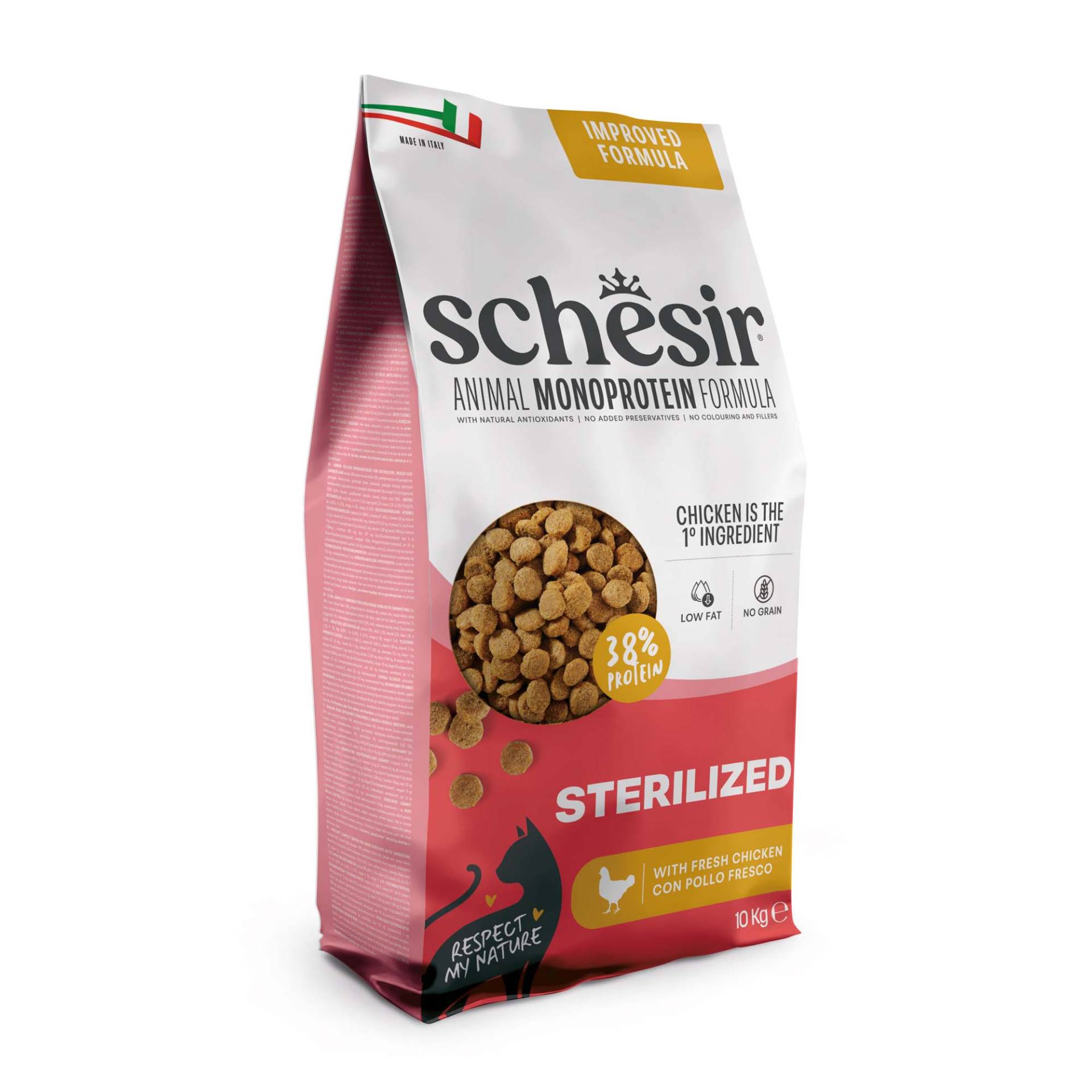 Schesir Sterilized & Light mit Huhn - Sparpaket: 2 x 10 kg Schesir Sterilized & Light mit Huhn - Sparpaket: 2 x 10 kg von Schesir