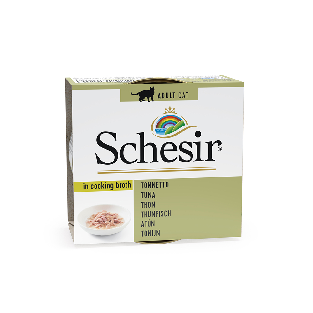 Schesir in Brühe 6 x 70 g - Thunfisch von Schesir