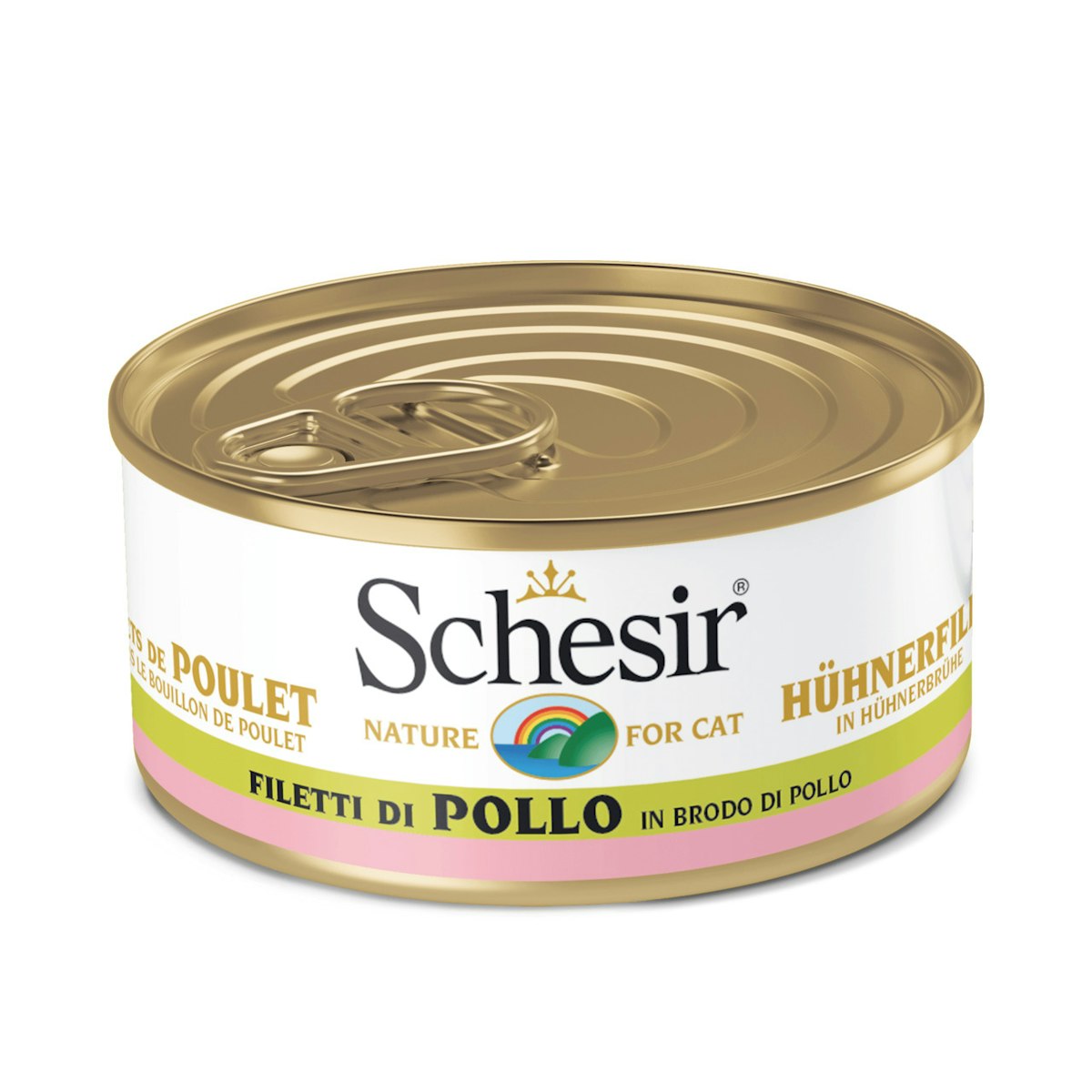 Schesir in Kochbrühe 24 x 70g Dose Katzennassfutter von Schesir