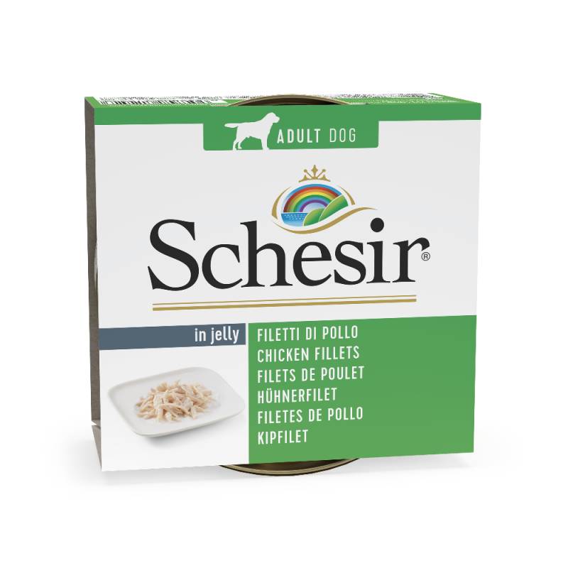 Sparpaket Schesir 12 x 150 g - Huhn von Schesir