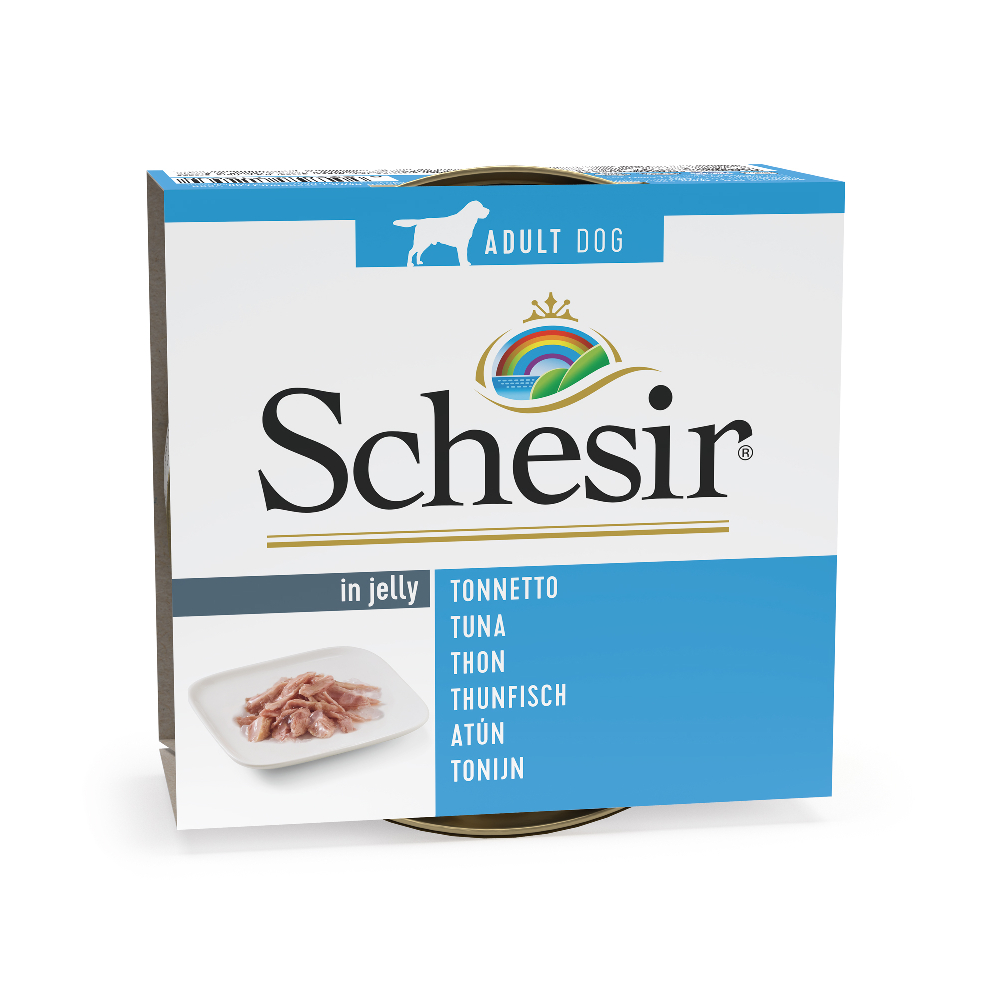 Sparpaket Schesir 12 x 150 g - Thunfisch von Schesir
