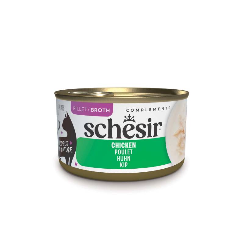 Sparpaket Schesir Complements in Brühe 24 x 70 g - Huhn von Schesir