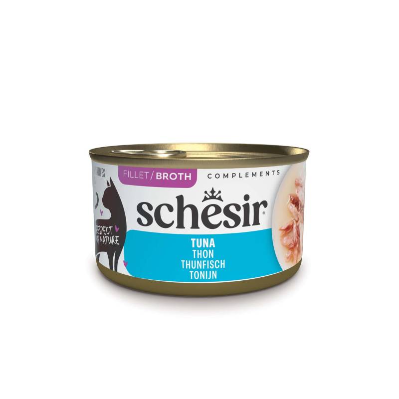 Sparpaket Schesir Complements in Brühe 24 x 70 g - Thunfisch von Schesir