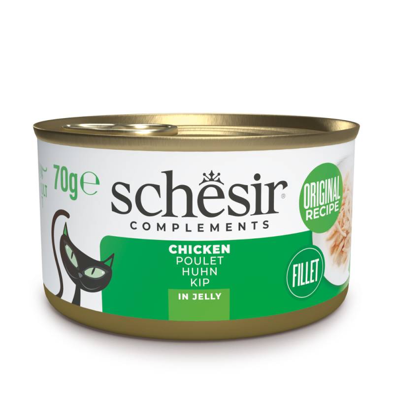Sparpaket Schesir Complements in Gelee 24 x 70 g - Huhn Sparpaket Schesir Complements in Gelee 24 x 70 g - Huhn von Schesir
