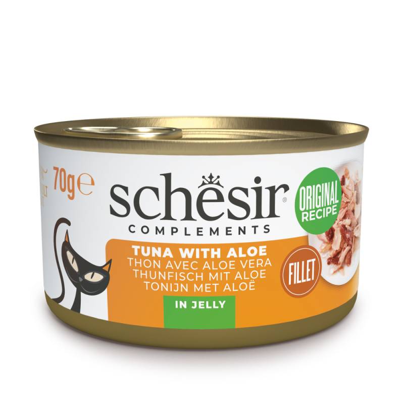 Sparpaket Schesir Complements in Gelee 24 x 70 g - Thunfisch mit Aloe Sparpaket Schesir Complements in Gelee 24 x 70 g - Thunfisch mit Aloe von Schesir
