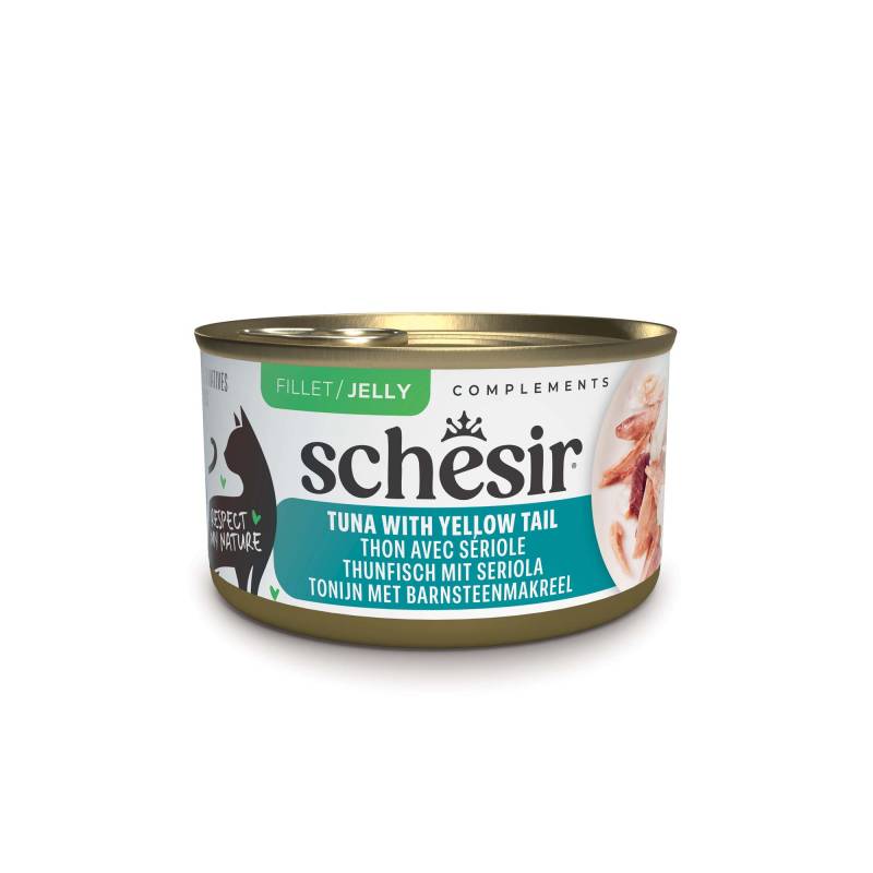 Sparpaket Schesir Complements in Gelee 24 x 70 g - Thunfisch mit Gelbschwanzmakrele Sparpaket Schesir Complements in Gelee 24 x 70 g - Thunfisch mit Gelbschwanzmakrele von Schesir