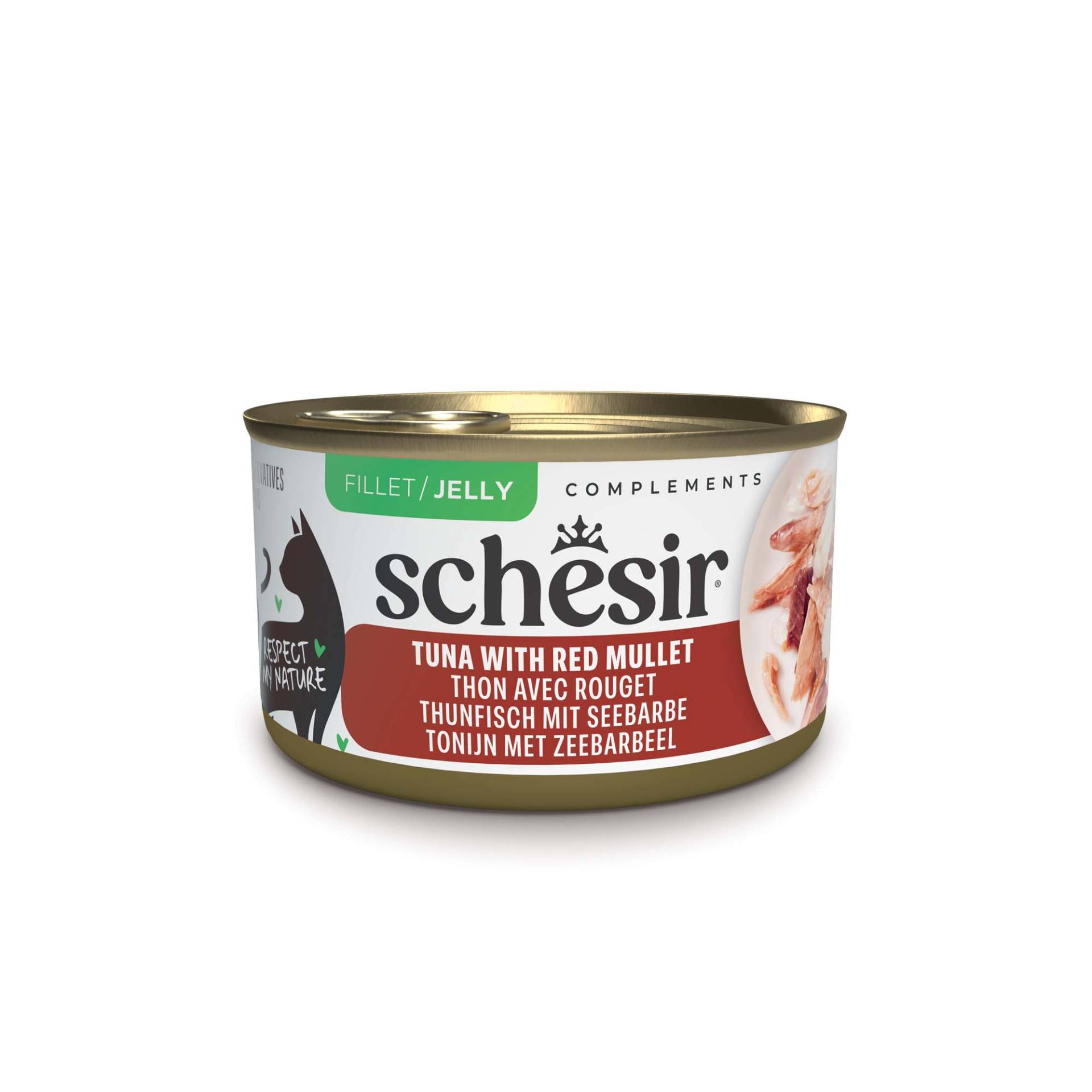 Sparpaket Schesir Complements in Gelee 24 x 70 g - Thunfisch mit Rotbarbe von Schesir