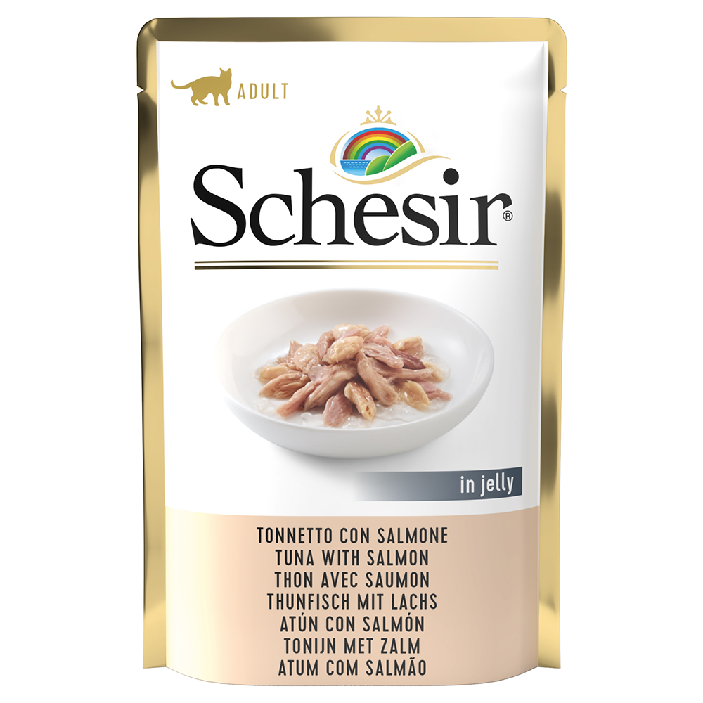 Sparpaket Schesir Katze Jelly Pouch 24 x 85 g - Thunfisch mit Lachs Sparpaket Schesir Katze Jelly Pouch 24 x 85 g - Thunfisch mit Lachs von Schesir