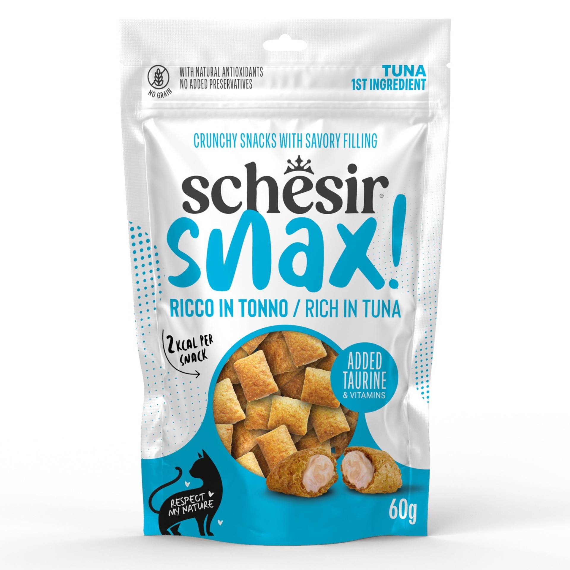 Sparpaket Schesir Snax! Pillows 3 x 60 g - Thunfisch Sparpaket Schesir Snax! Pillows 3 x 60 g - Thunfisch von Schesir