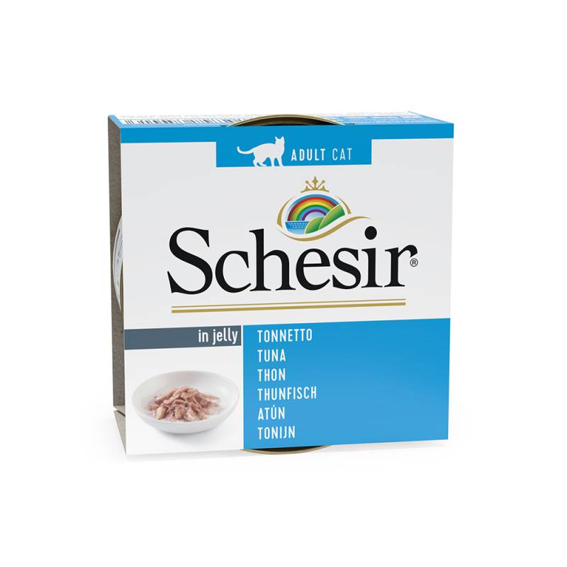 Sparpaket Schesir in Gelee 24 x 85 g - Thunfisch von Schesir