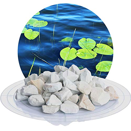 10 kg Zeolith-Aqua Wasseraufbereiter, Filtermedium zur Nutzung im Gartenteich, Schwimmteich, Aquarium und Sandfitleranlage von Schicker Mineral (16,0-32,0 mm) von Schicker Mineral